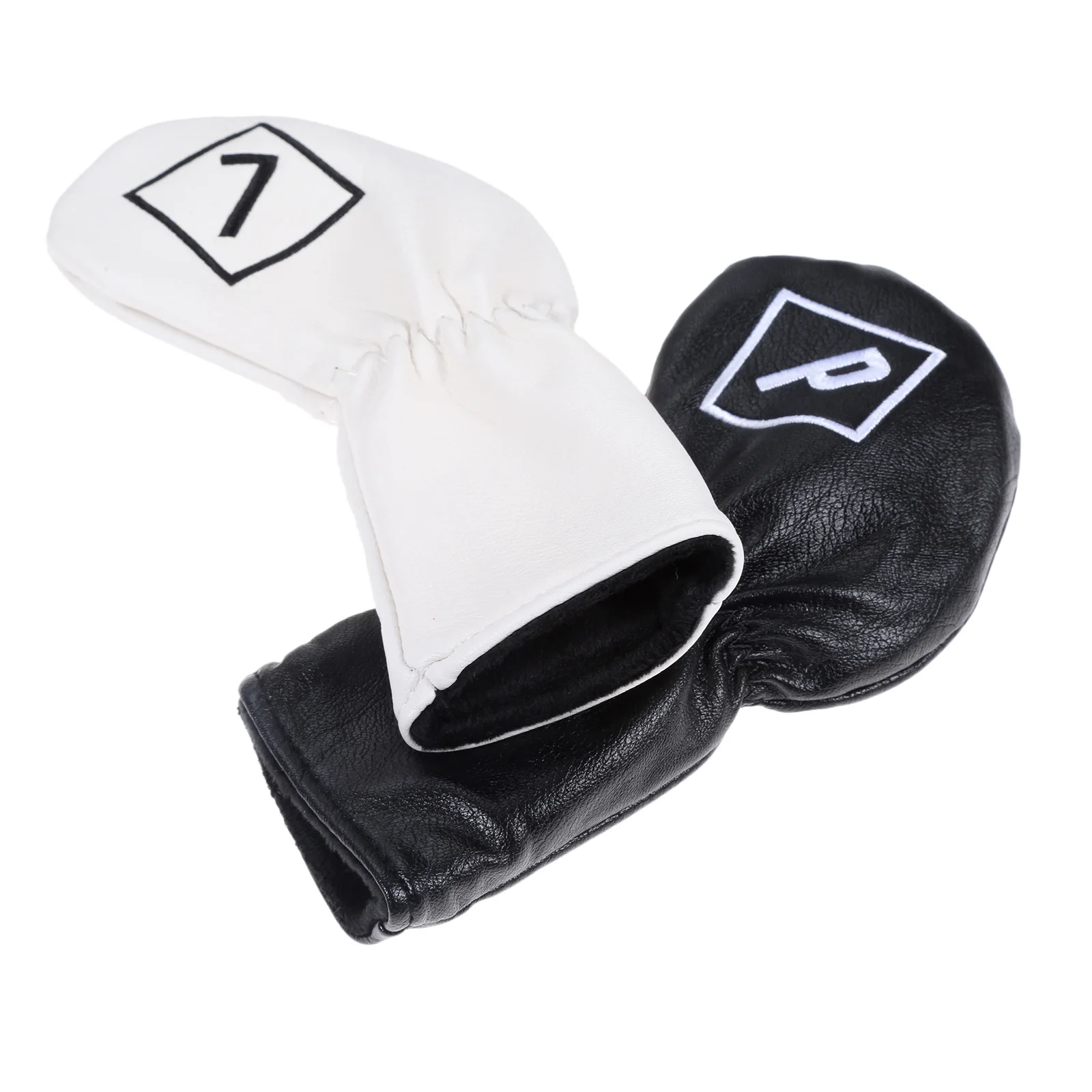Golf Equipment Set - 10 adet/takım PU Deri Golf Başlıkları