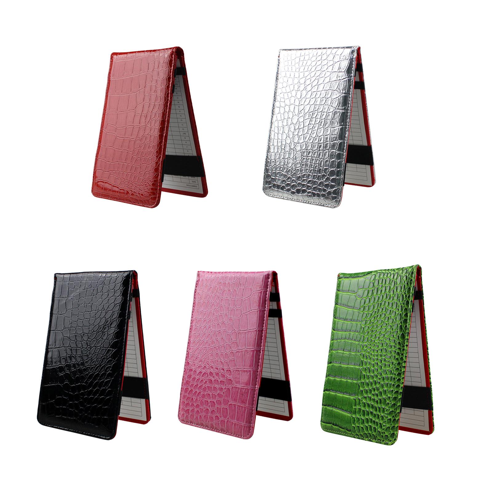 Golf Scorecard Holder - PU Deri Golf Skor Kartı Tutucu