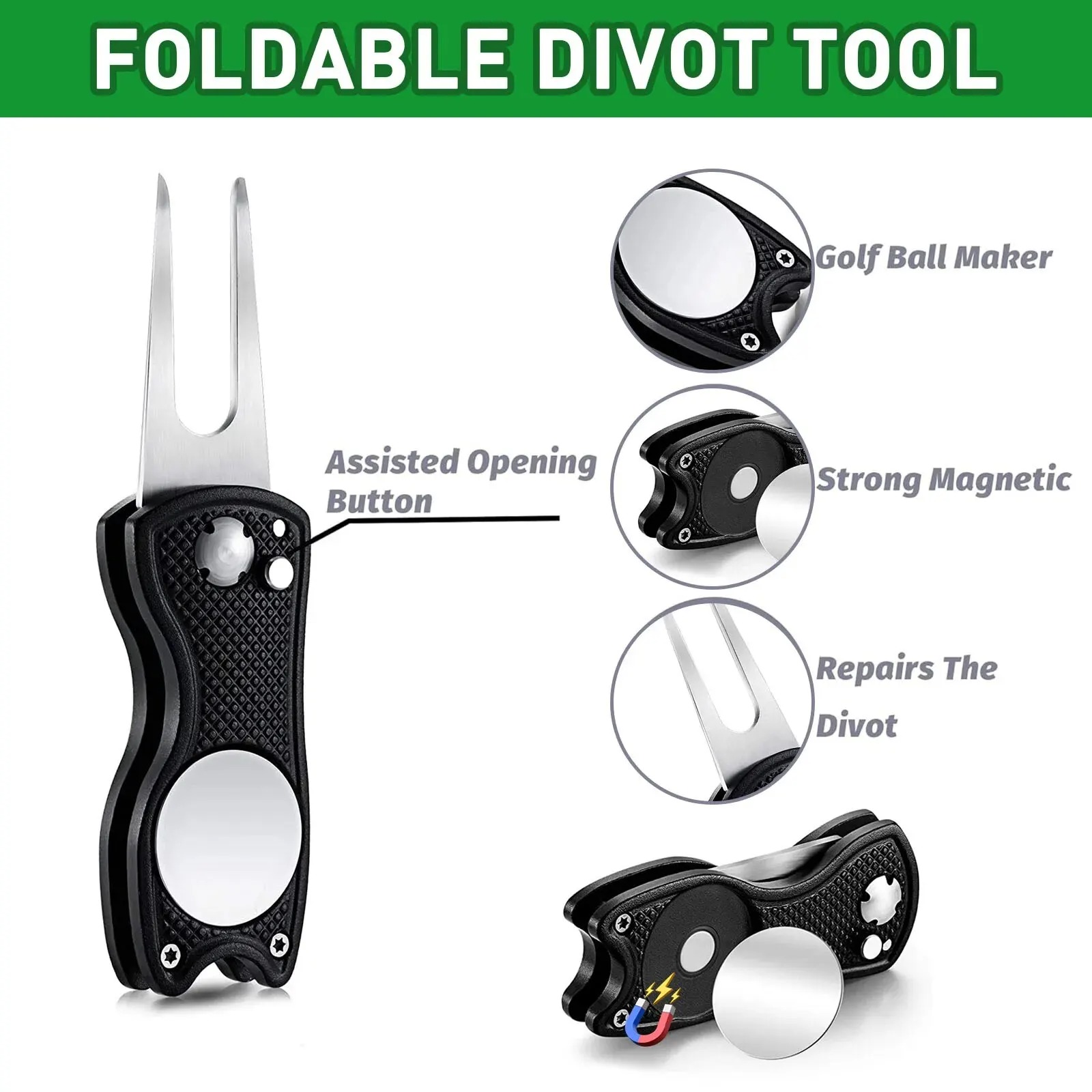 Golf Sopası Fırçası ve Havlu T - Golf Equipment Set incelemesi ve fiyatı