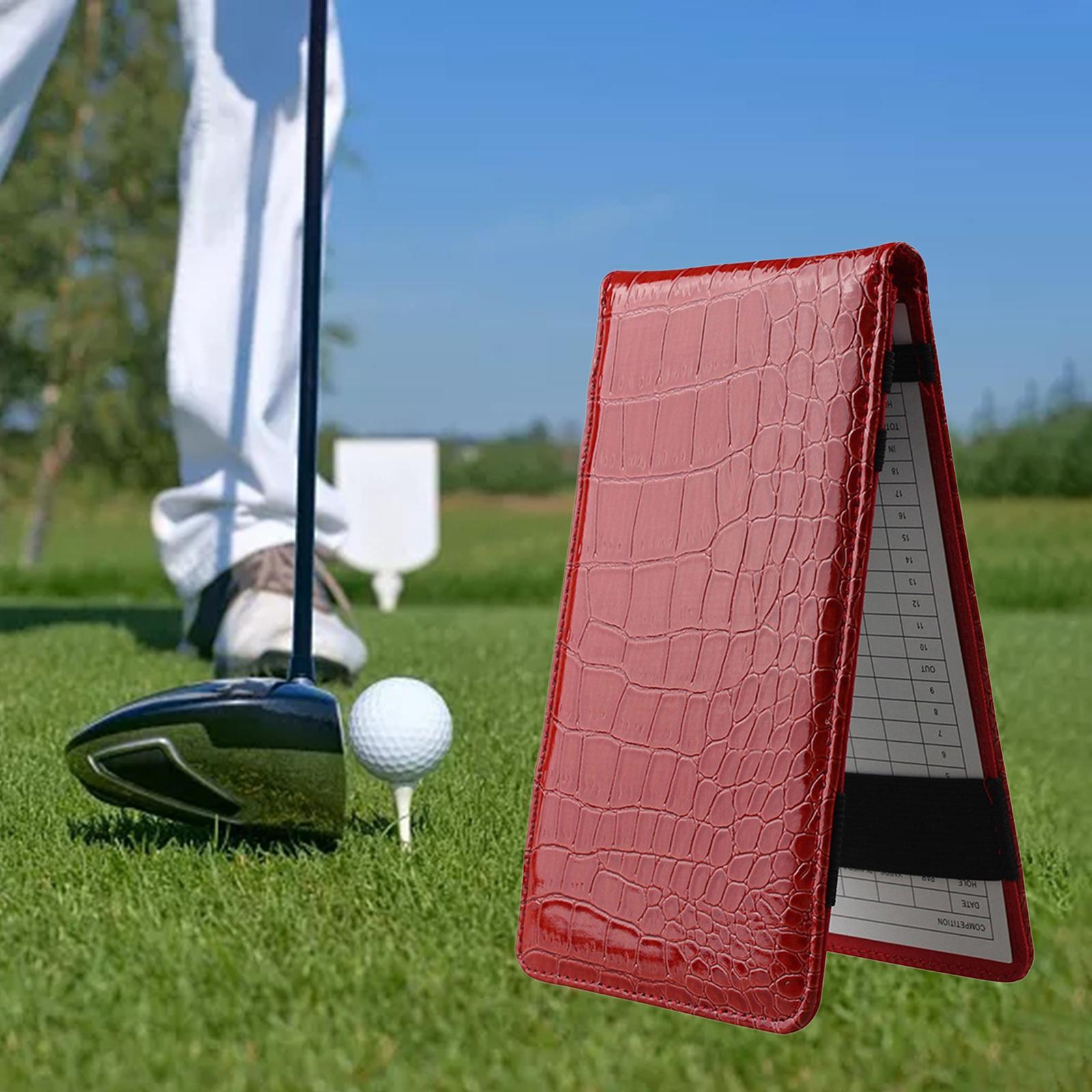PU Deri Golf Skor Kartı Tutucu - Golf Scorecard Holder incelemesi ve fiyatı