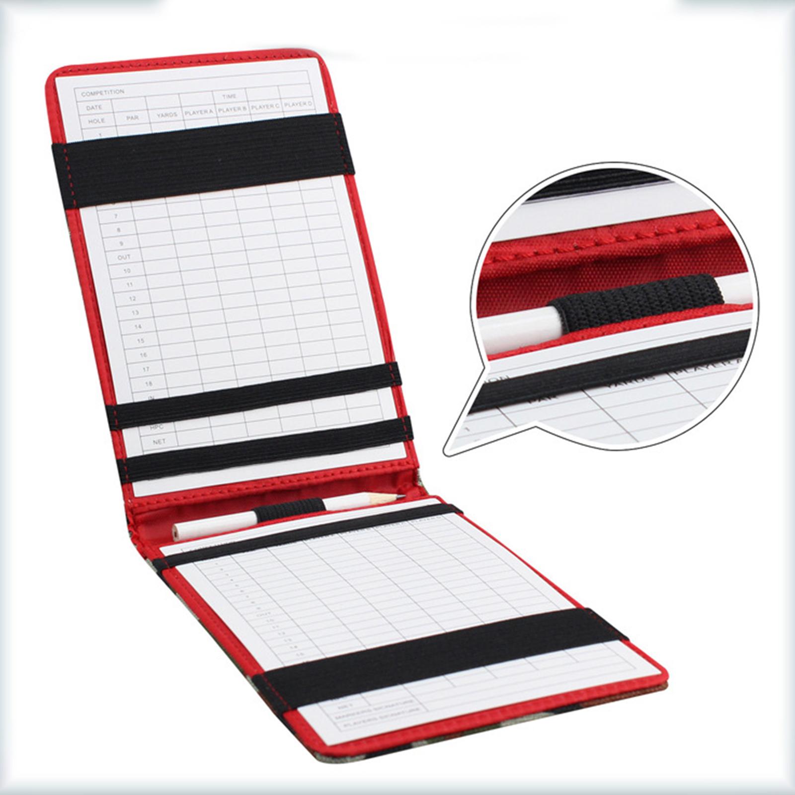 PU Deri Golf Skor Kartı Tutucu - Golf Scorecard Holder incelemesi ve fiyatı