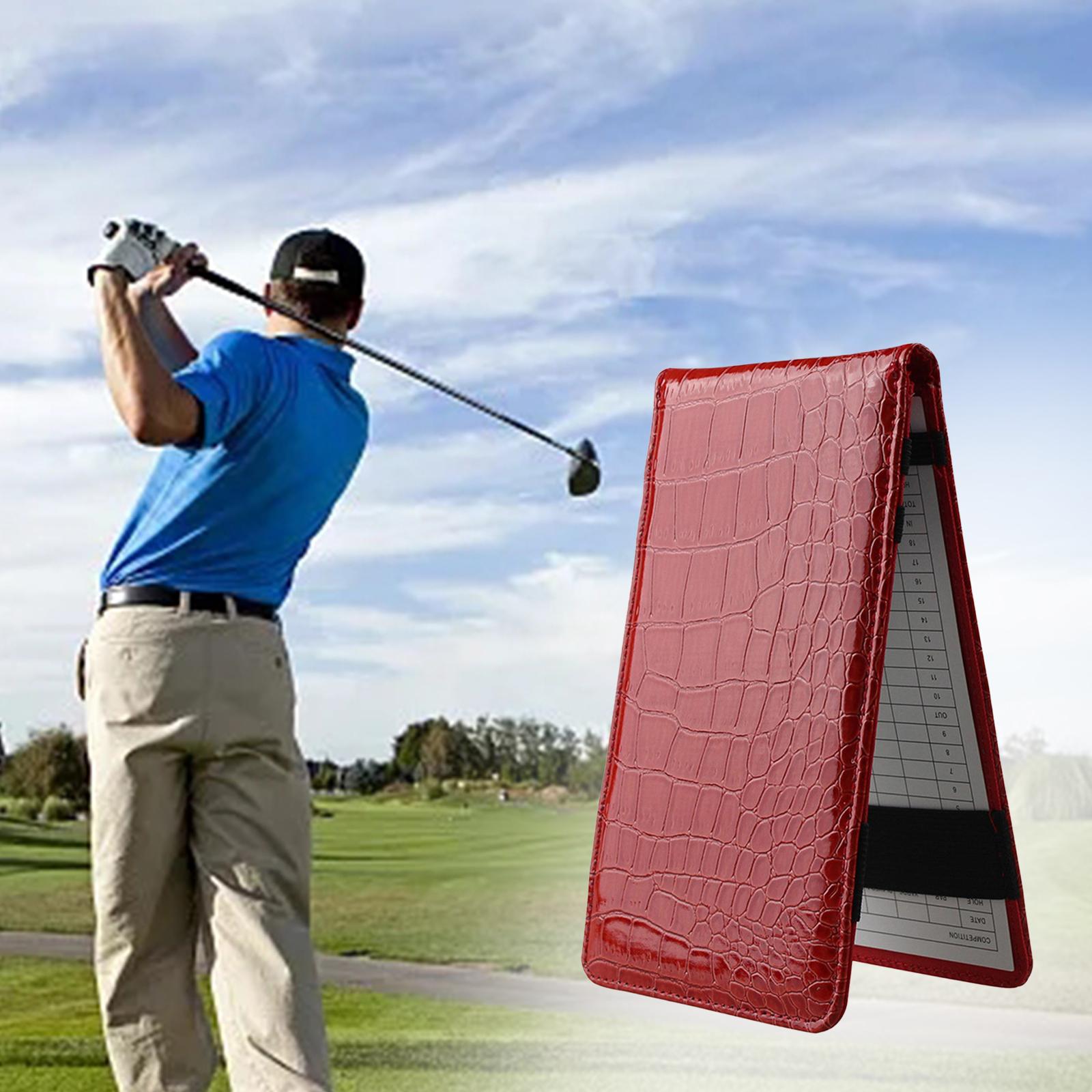 PU Deri Golf Skor Kartı Tutucu - Golf Scorecard Holder incelemesi ve fiyatı
